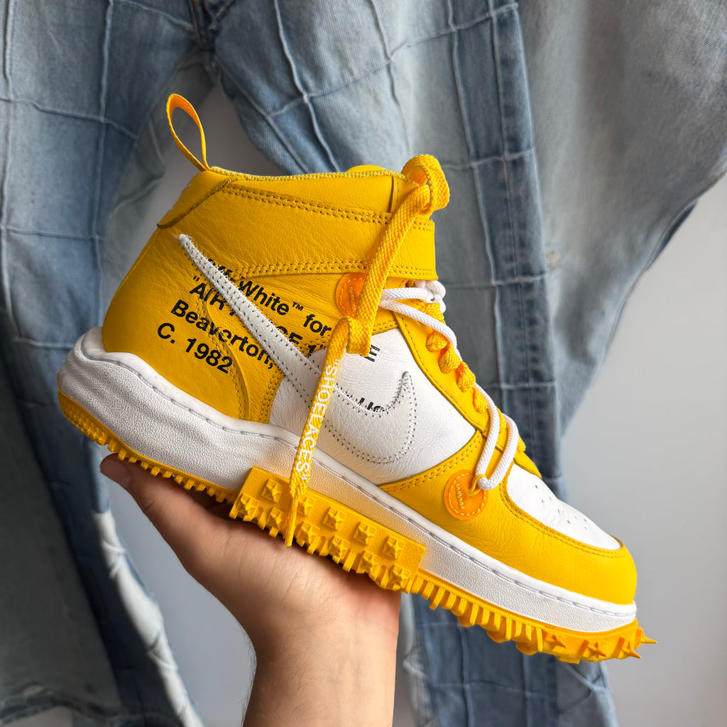 Nike x Off-White Air Force 1 Mid SP University Gold (9.5US)