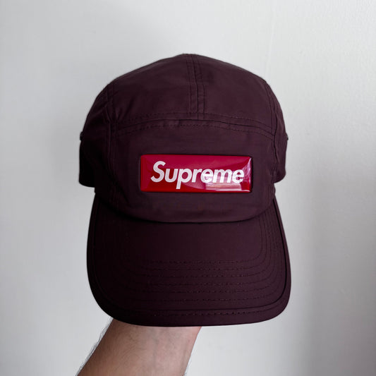 Supreme Inset Gel Brown Camp Cap