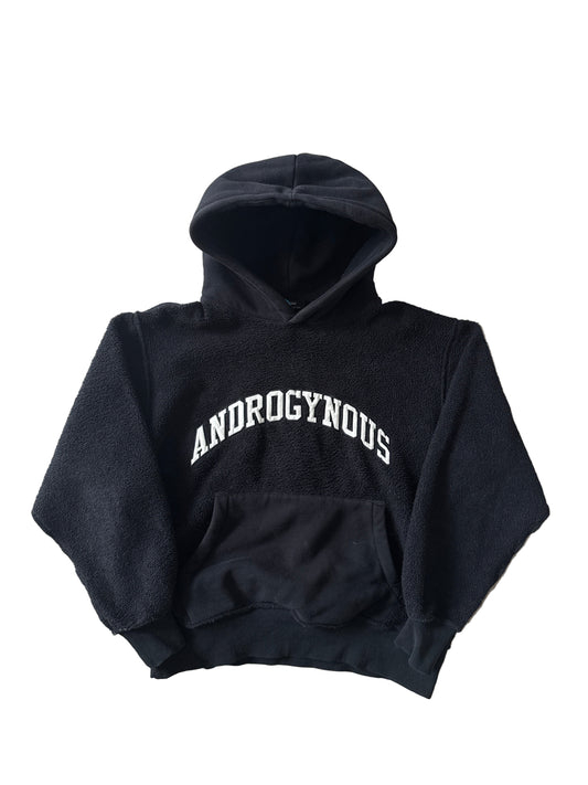 PLEASURES Androgynous Hoodie Black