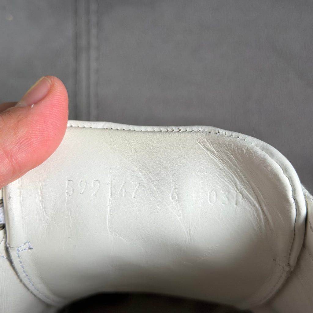 Gucci Ace Perforated Interlocking G White (7.5US)
