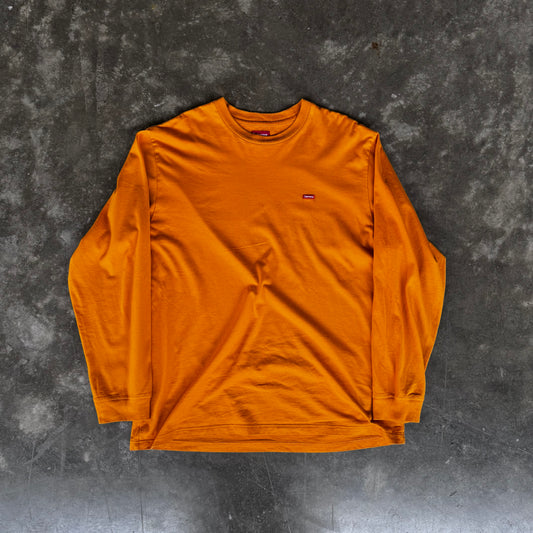 Supreme Mini Box Logo Orange Longsleeve