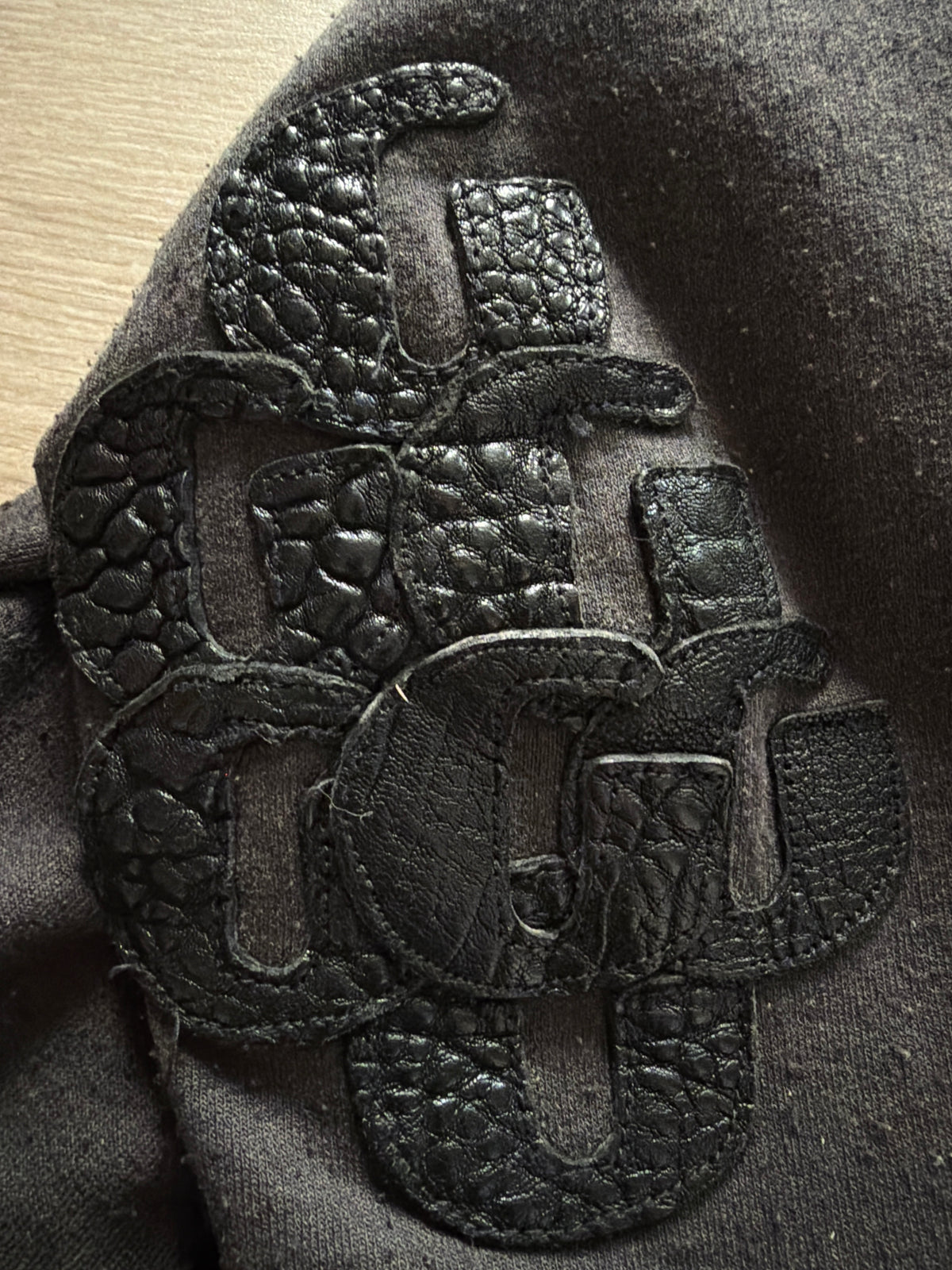 Gallery Dept. ATK “Art That Kills” Faux Fur Lined Zip Up Hoodie (S/M)
