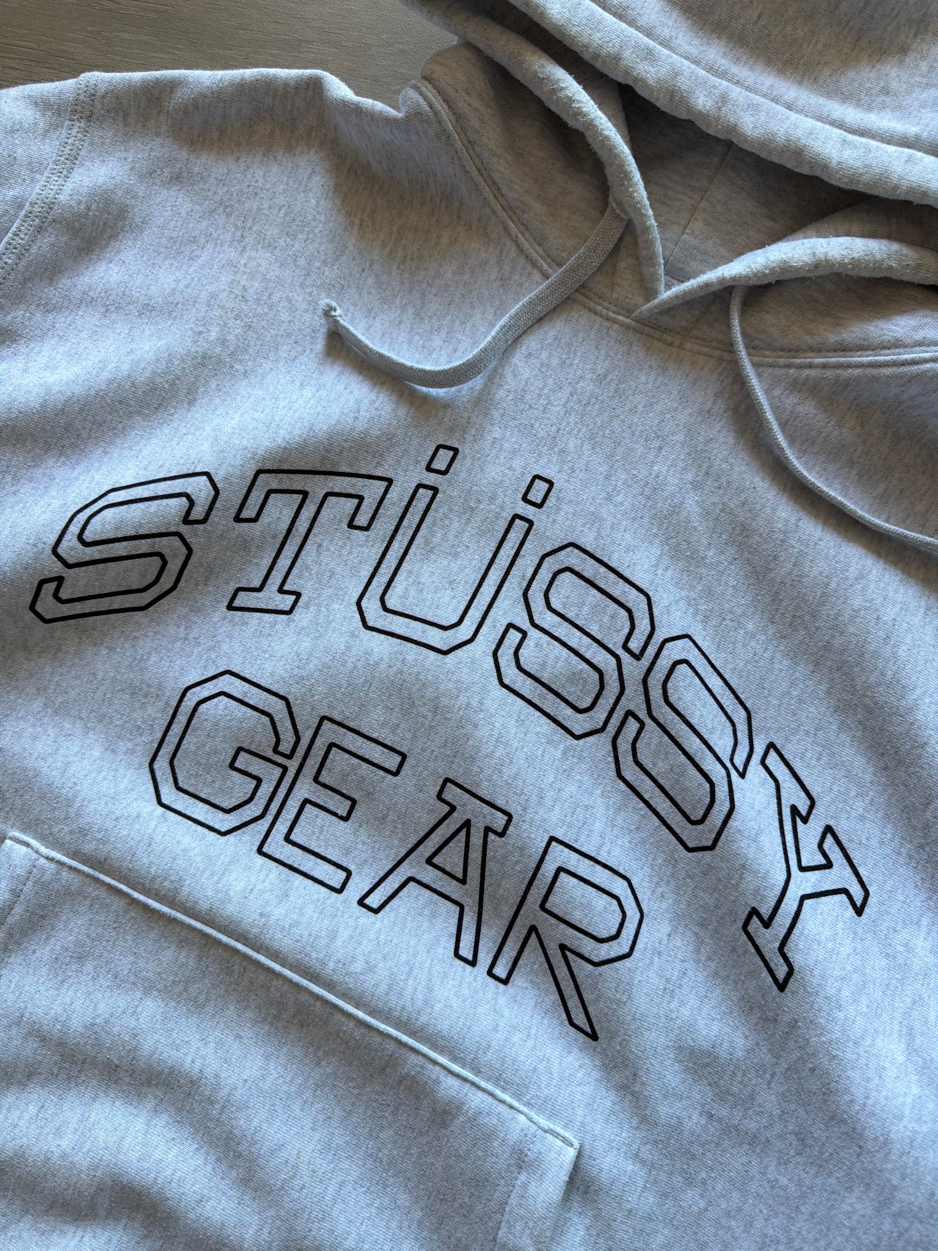 Stüssy Gear Hoodie Grey