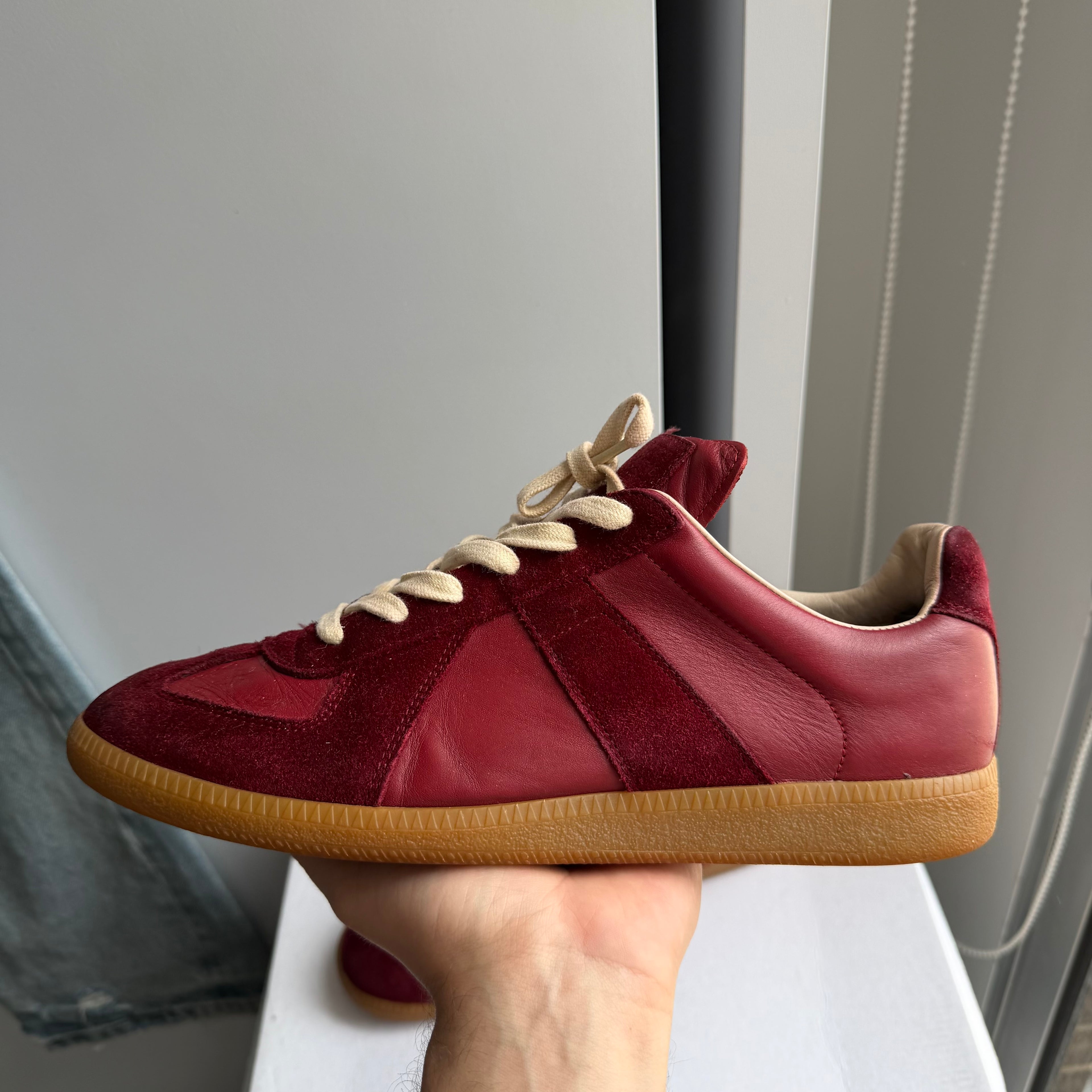 Maison Margiela Replica GAT Sneakers Red Gum