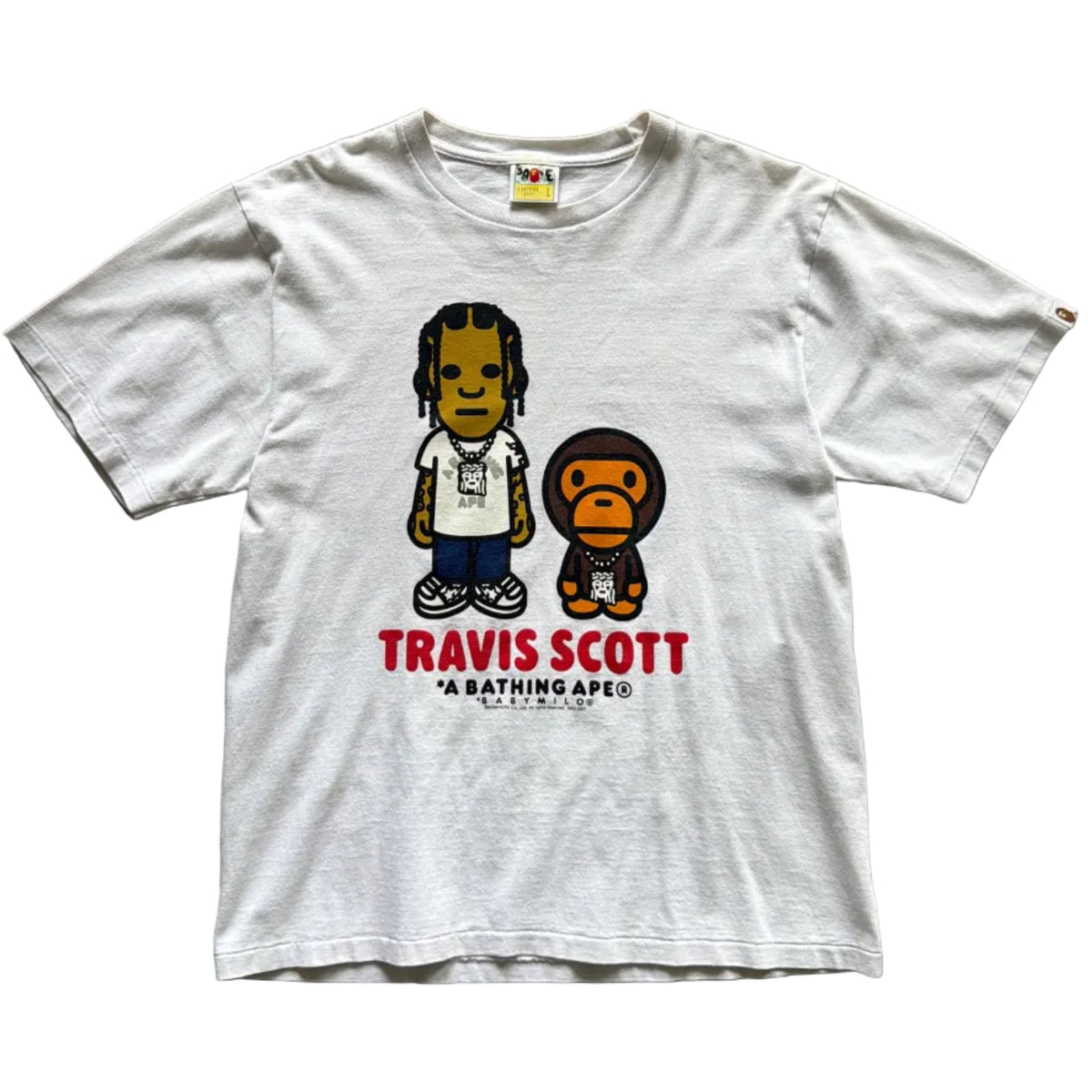 A Bathing Ape Complexcon Exclusive Travis Scott Baby Milo Tee White