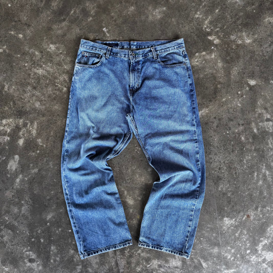 2000s Faded Tommy Hilfiger Baggy Jeans