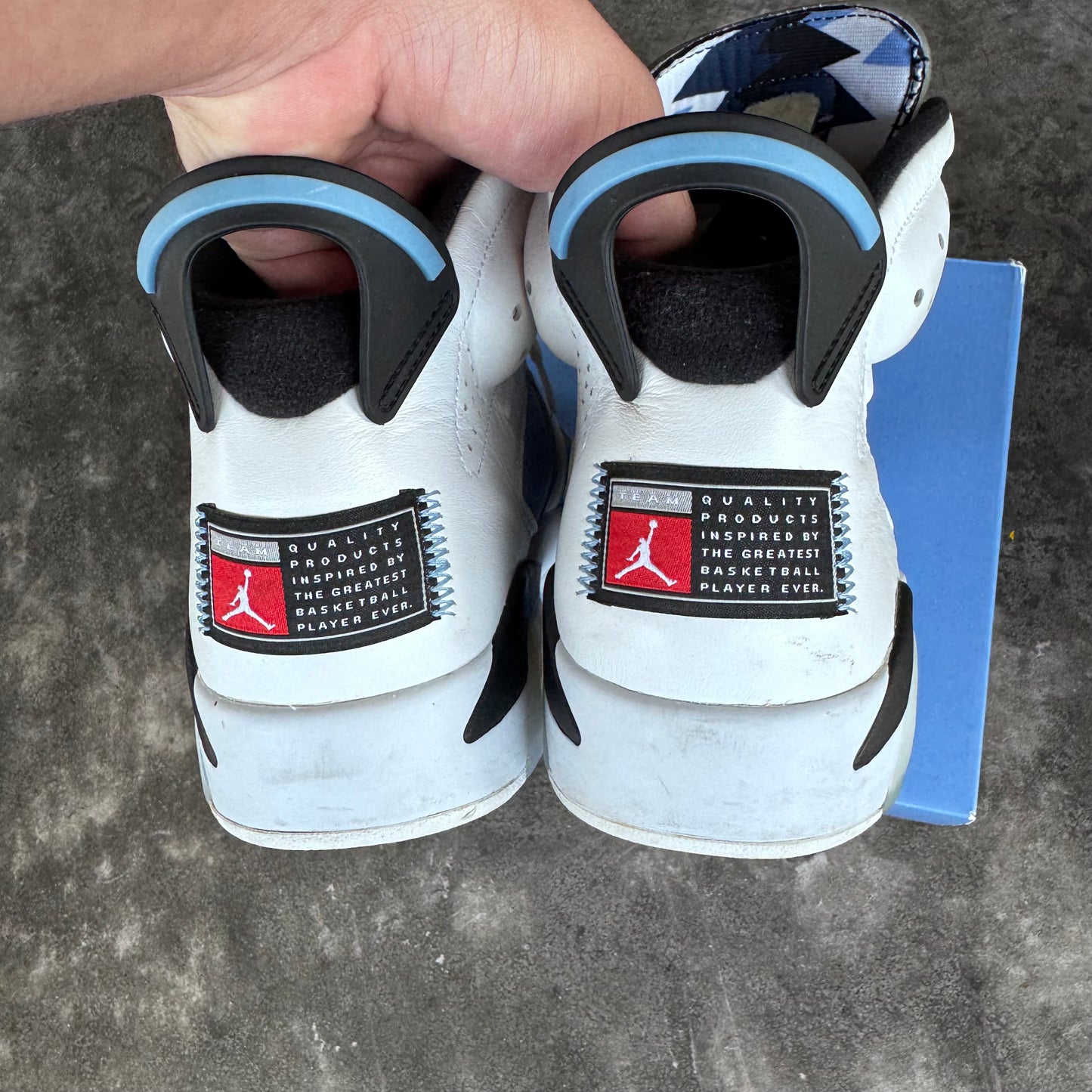 Jordan 6 Retro UNC White