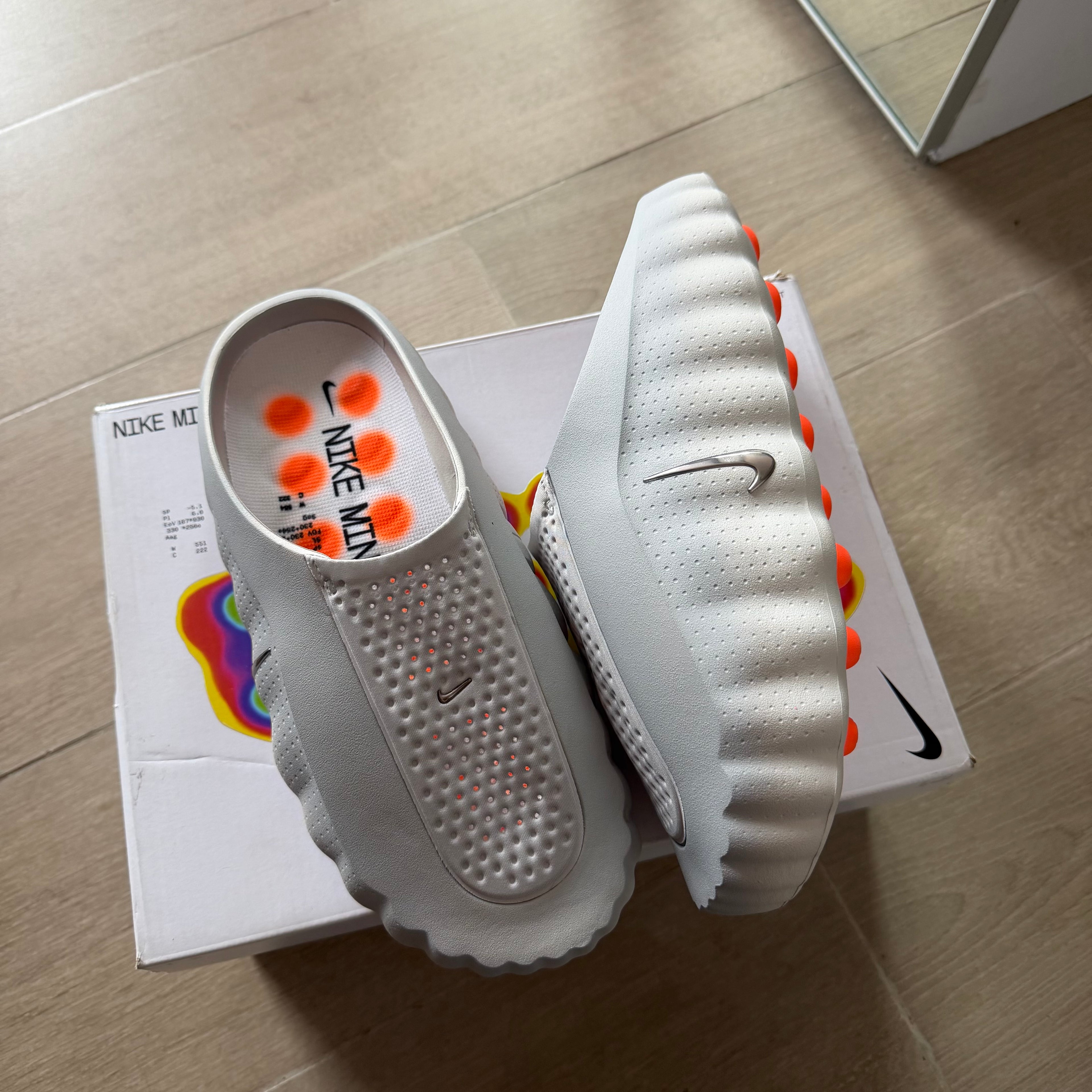 Nike Mind 001 Slide Light Smoke Grey (8.5)