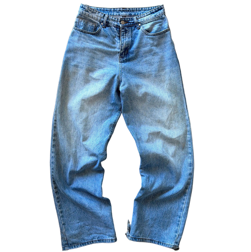 Basketcase Gallery LAX Baggy Faded Jeans