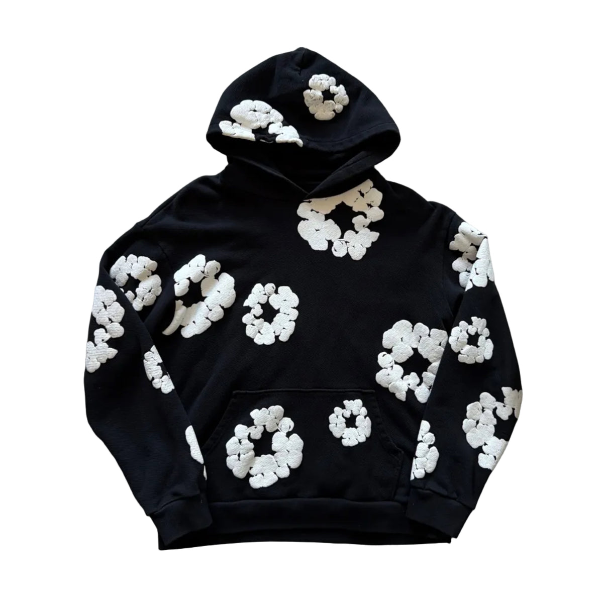 Denim Tears Cotton Wreath Sweatshirt Black (M)