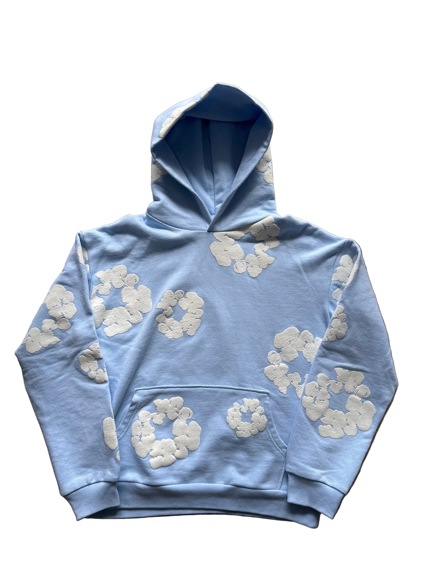 Denim Tears The Cotton Wreath Hoodie Powder Blue