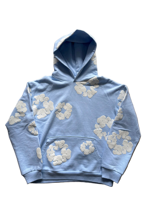 Denim Tears The Cotton Wreath Hoodie Powder Blue