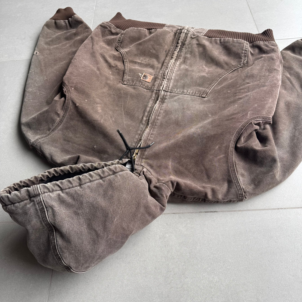 2004 Carhartt Hooded Work Jacket “Brown”