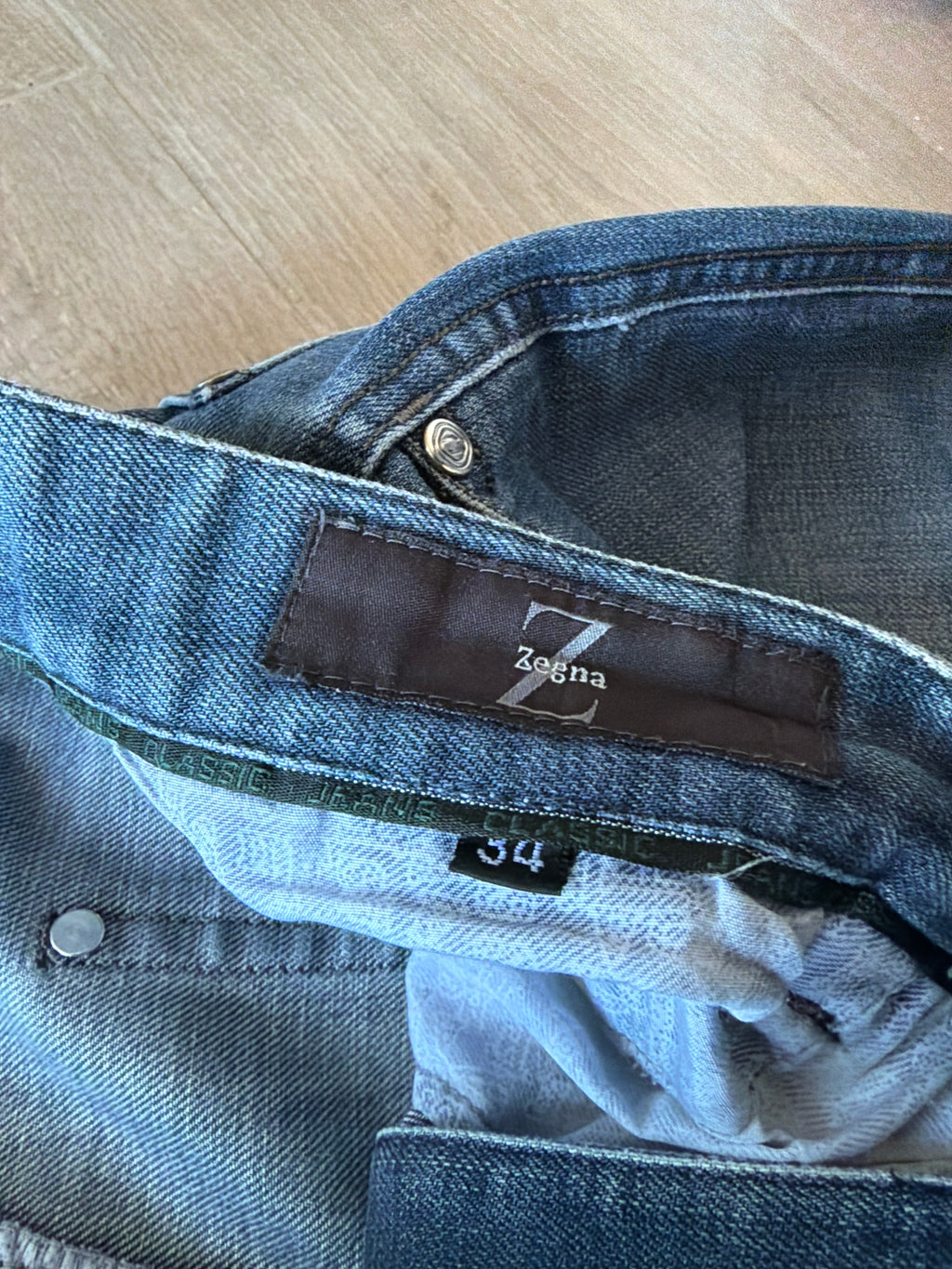 Ermenegildo Zegna Classic Fit Bootcut Jeans