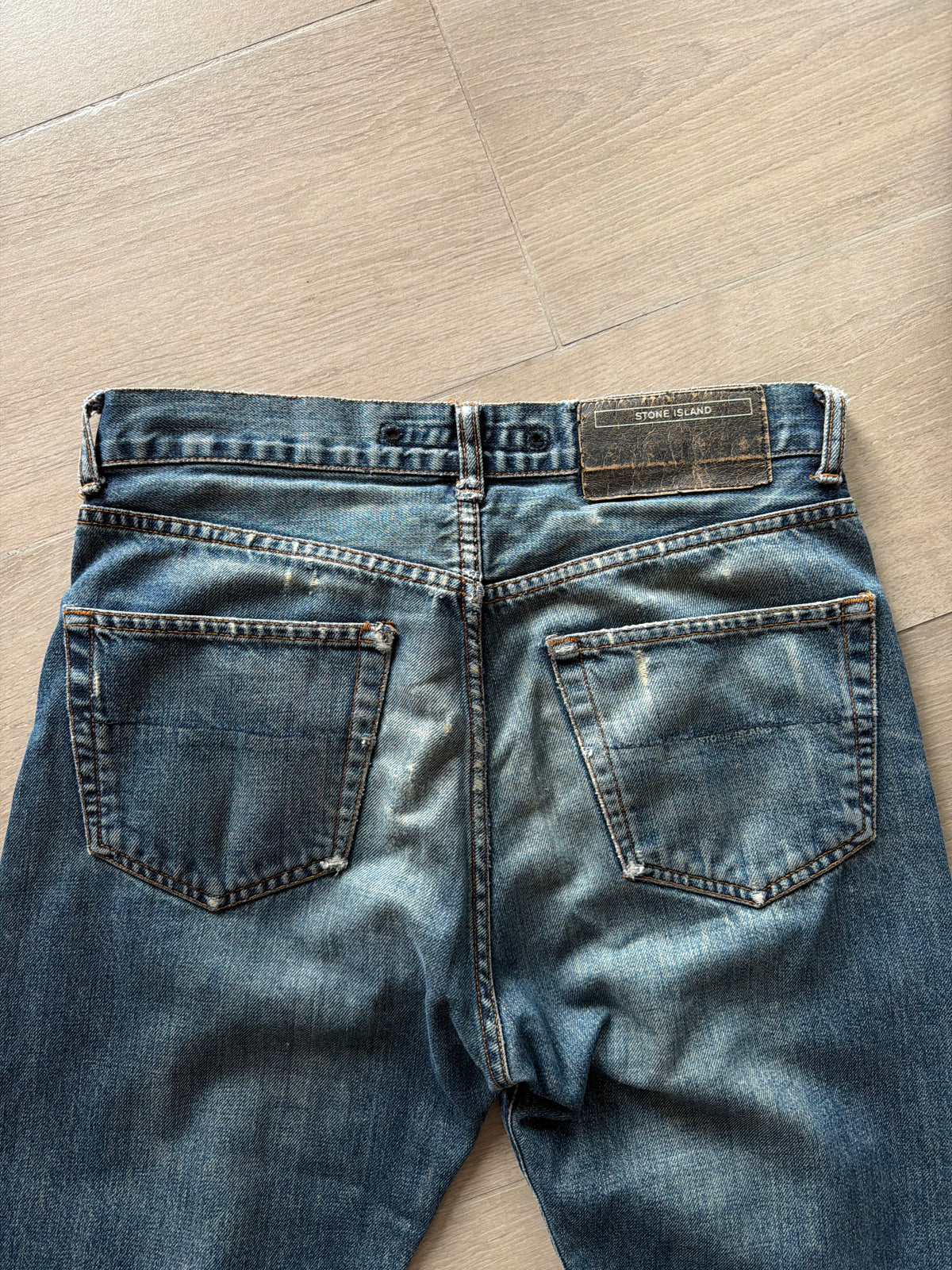 Vintage Stone Island Slim Fit Denim “Vintage Blue” (31w)