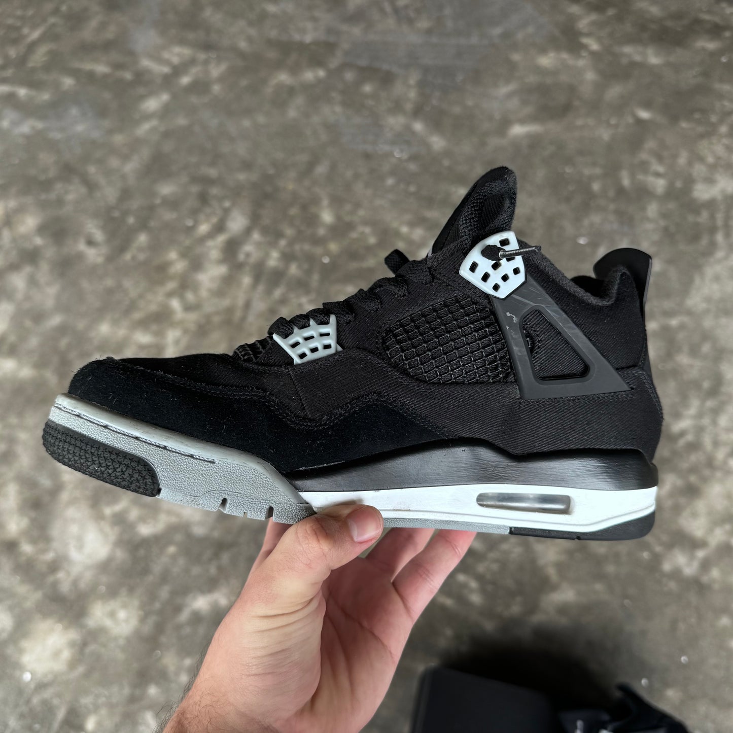 Jordan 4 Retro SE Black Canvas