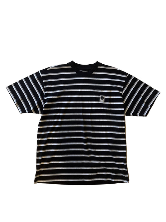 PolarSkateboards UK Stripe Tee Black
