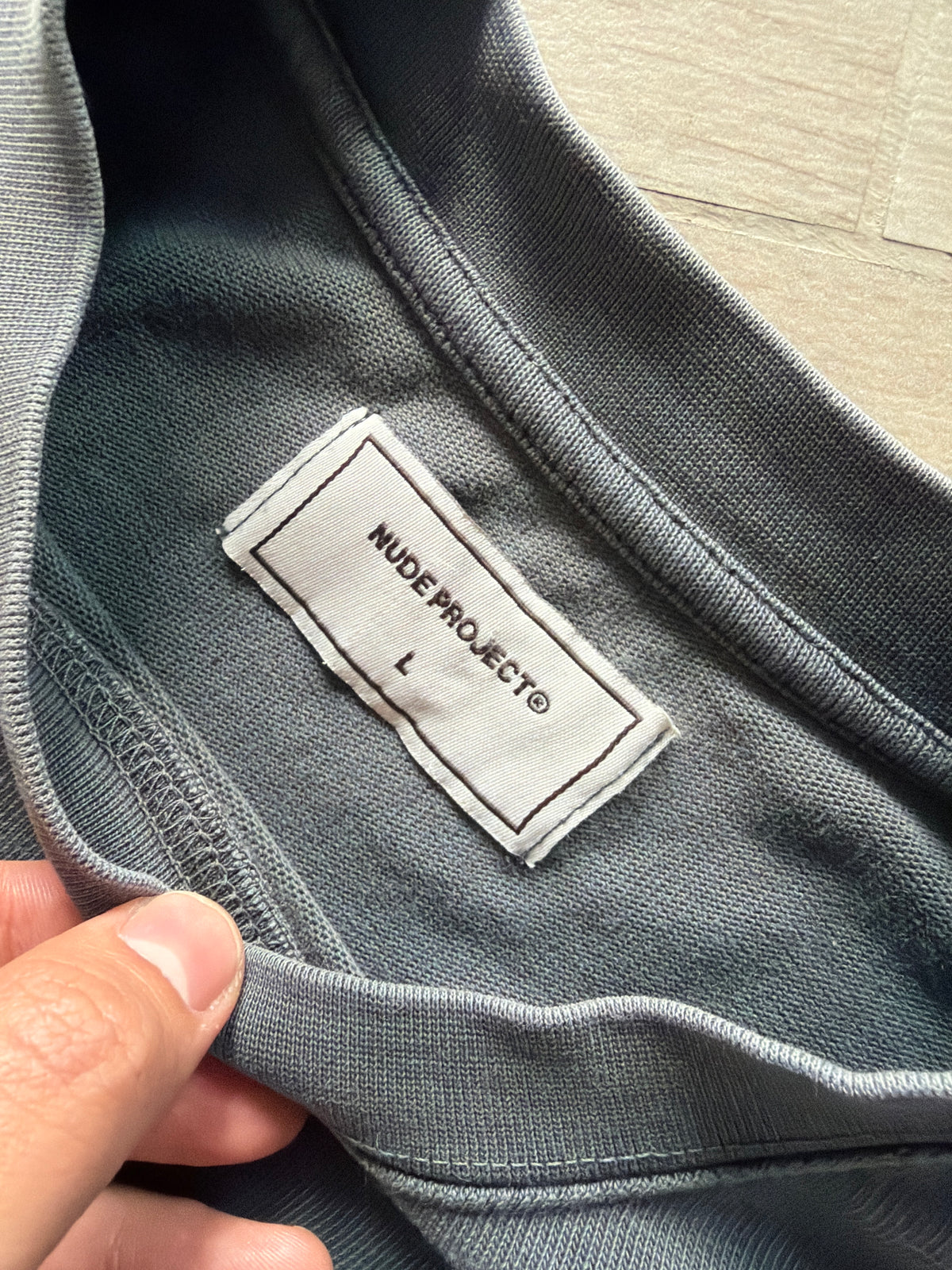 Nude Project Pigment Dyed Tee (L)