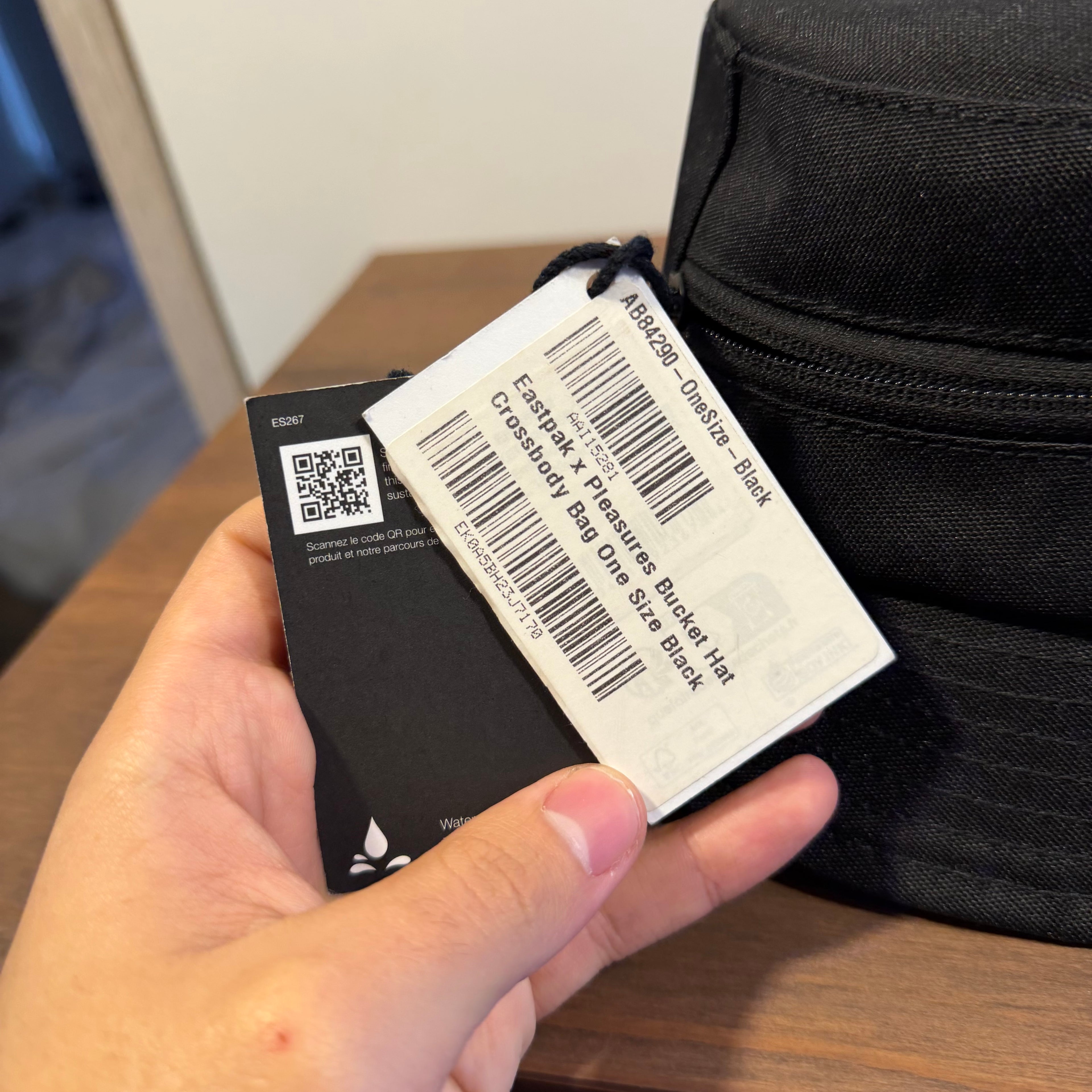 Pleasures x Eastpack Bucket Crossbody Black