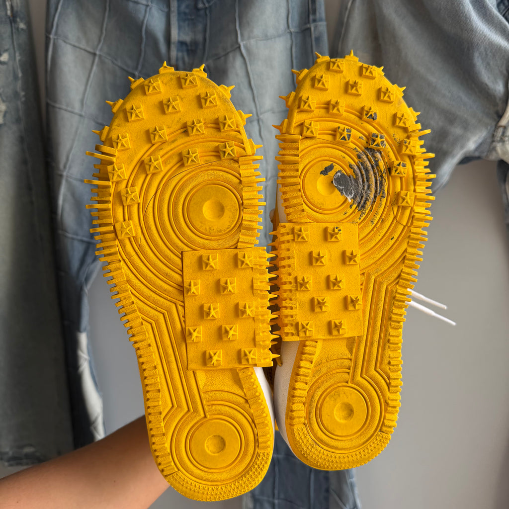 Nike x Off-White Air Force 1 Mid SP University Gold (9.5US)
