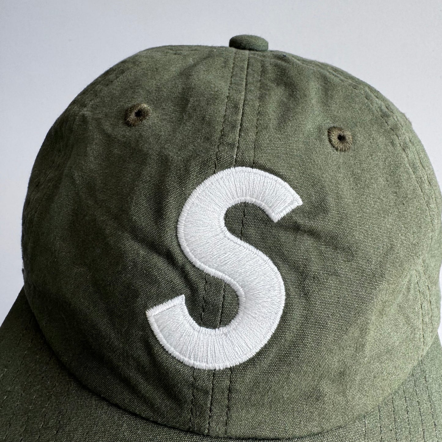 Supreme Gore-Tex S Logo Cap Green