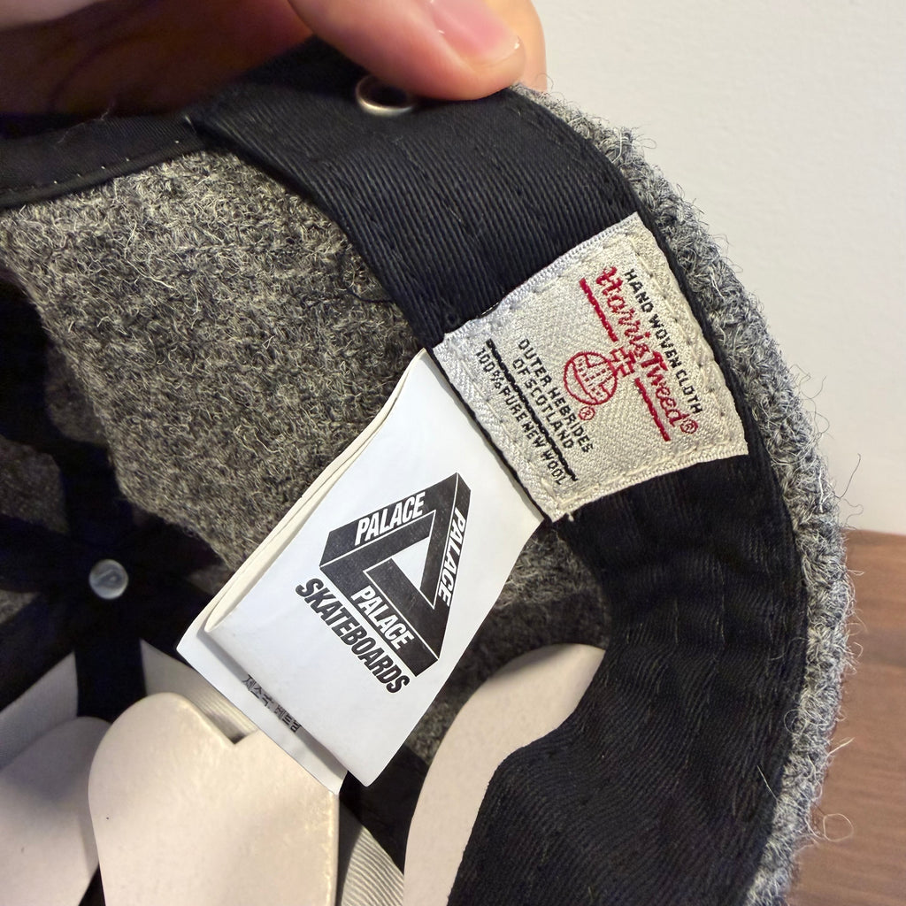 Palace Harris Tweed P 6-Panel Grey