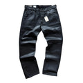 Levis Premium 501 Waxed Coated Denim Jeans Black