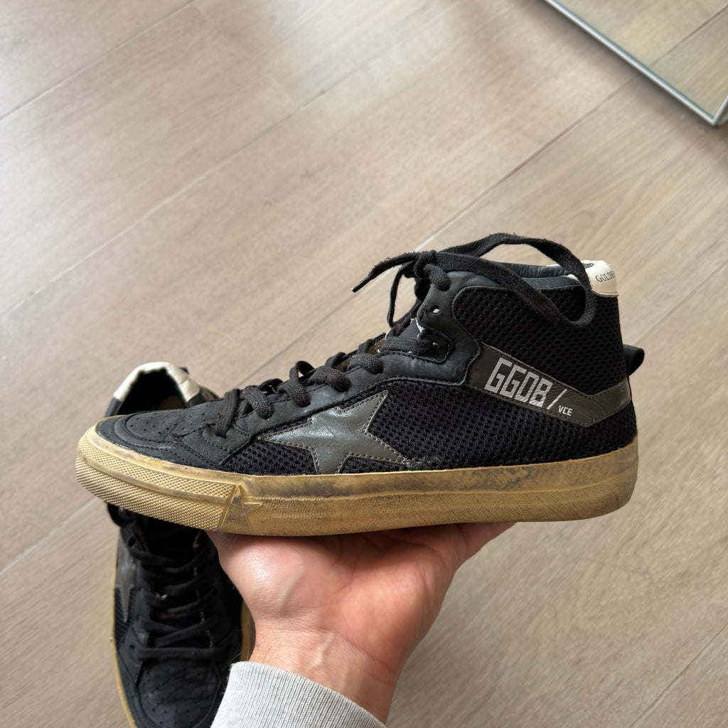 Golden Goose VCA 2.12 Superstar Suede Printed Sneakers