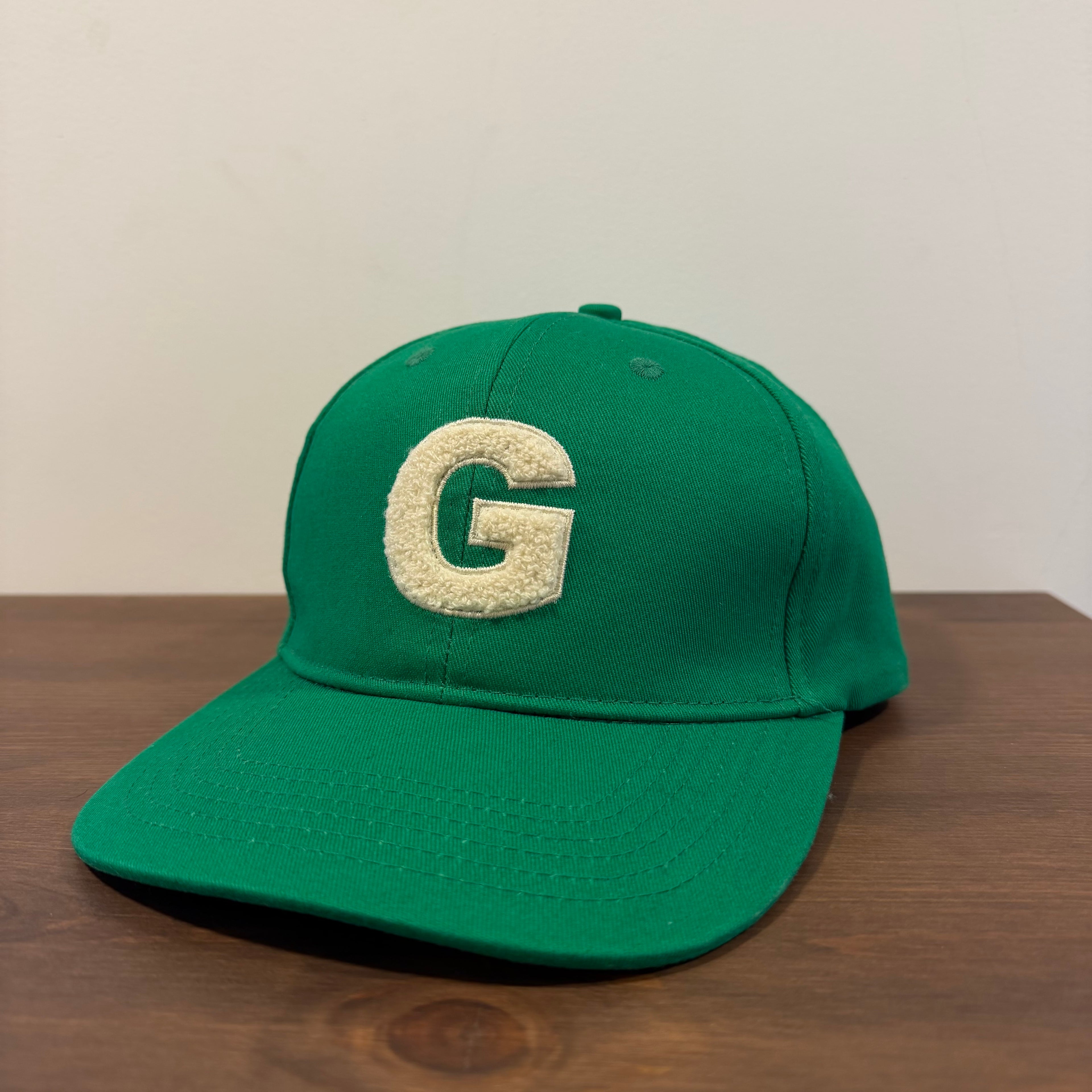 GOLF WANG Chenille G Logo Hat Green