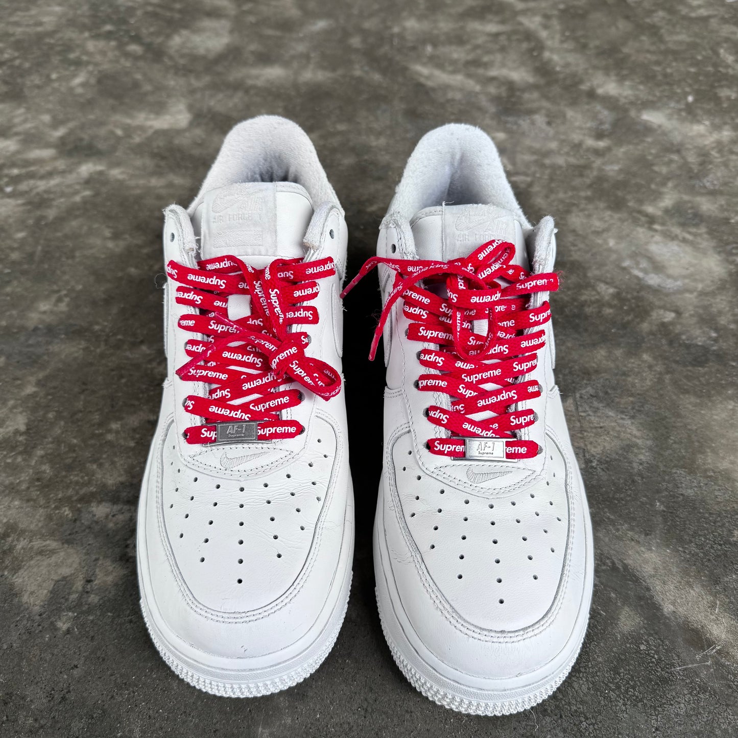 Nike x Supreme AF1 07’ Triple White