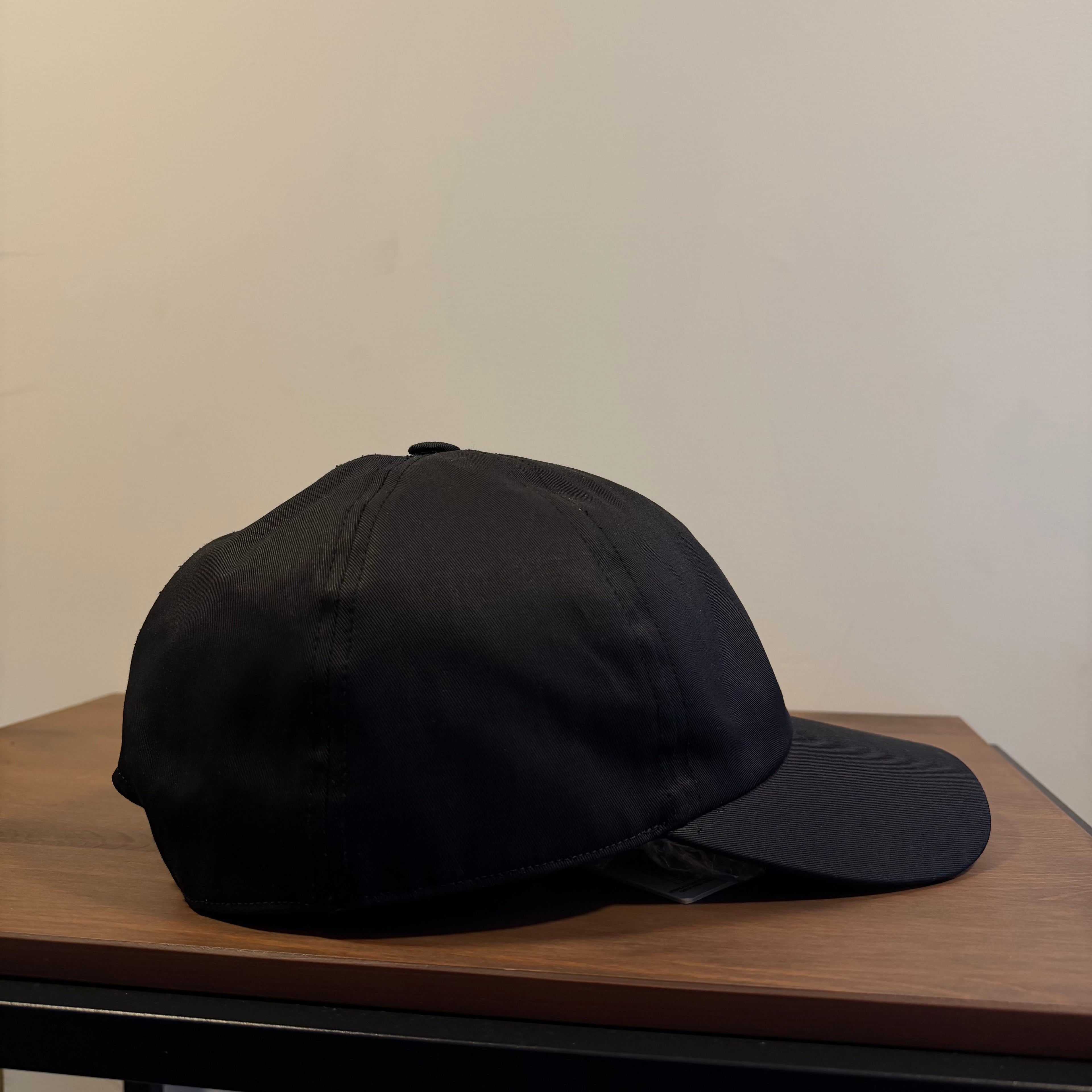 Rick Owens Mainline Cotton Canvas Baseball Cap