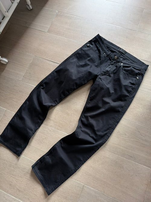 Acne Studios Max Satin Black Pants