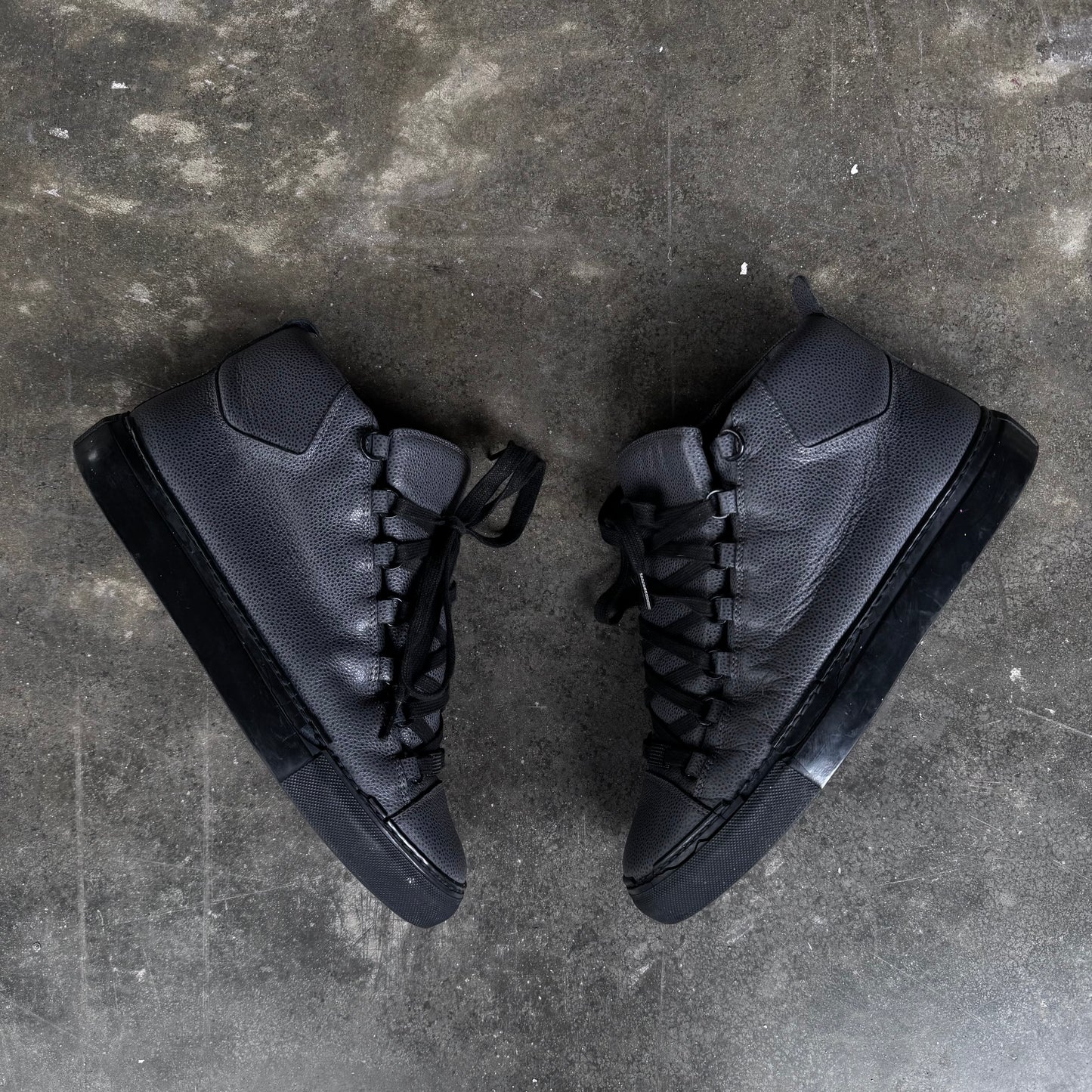 Balenciaga Arena High Top Sneaker Black