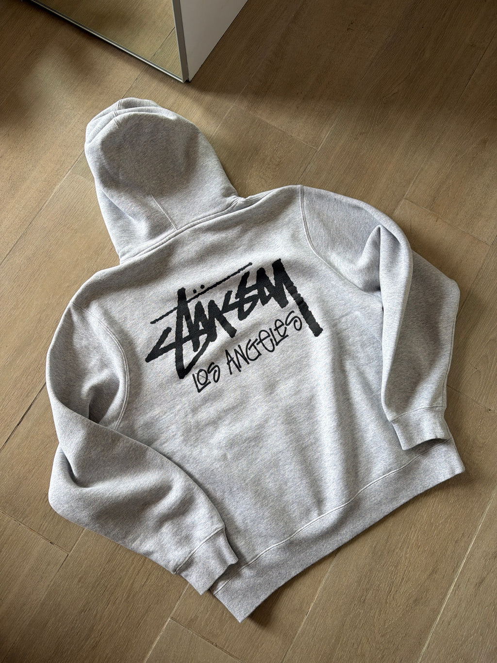 Stüssy Los Angeles Chapter Hoodie Grey