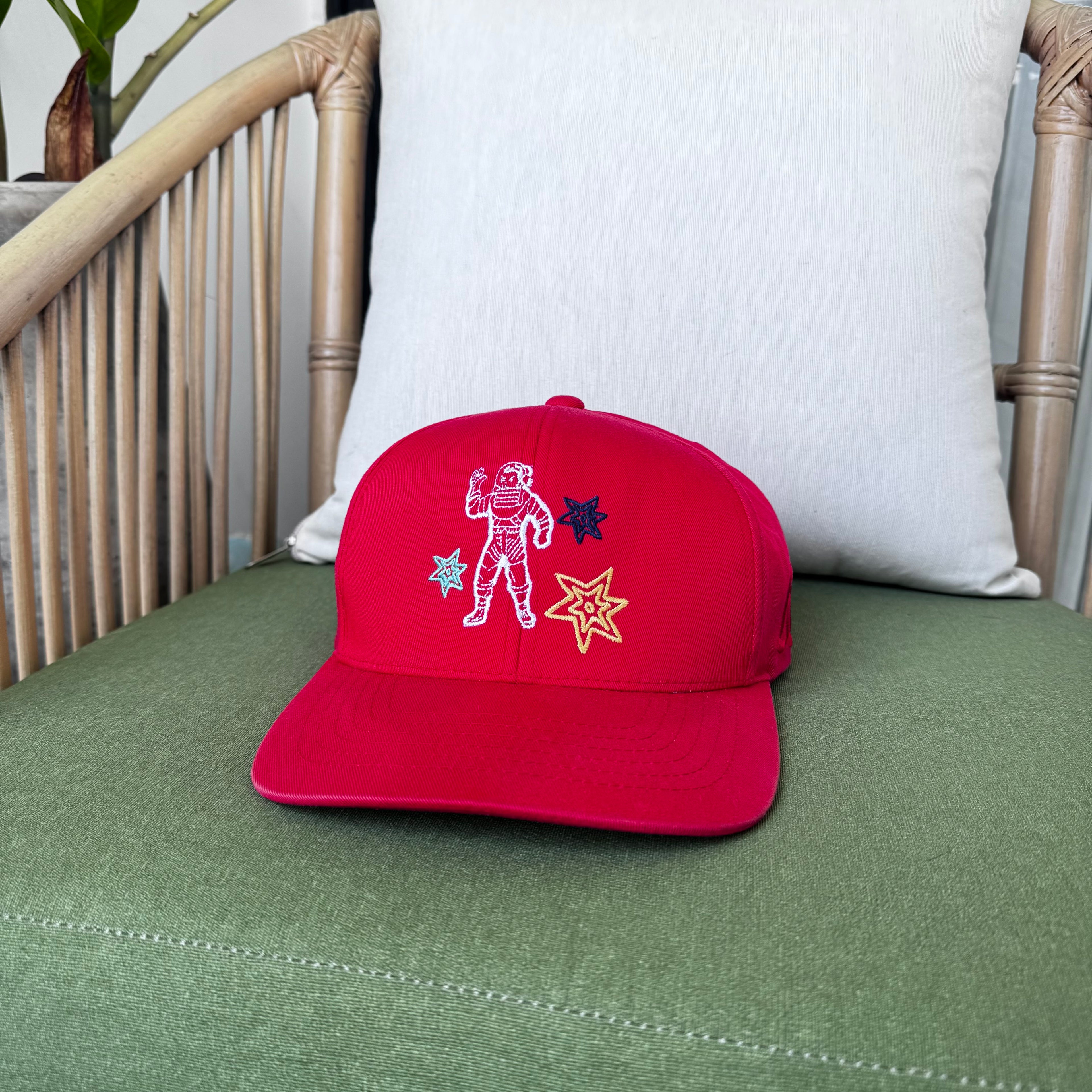 Billionaire Boys Club Red Baseball Cap