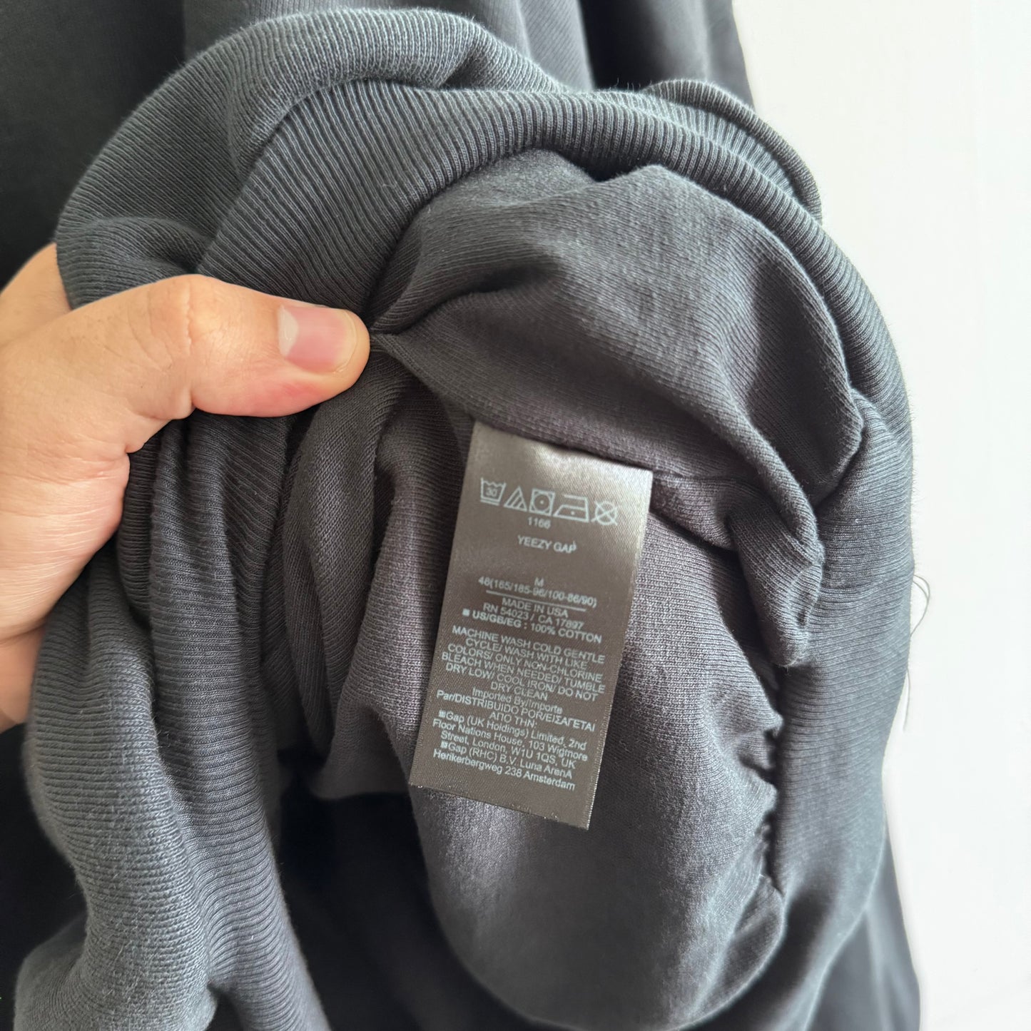 Yeezy Gap Engineered By Balenciaga Dove Hoodie Black