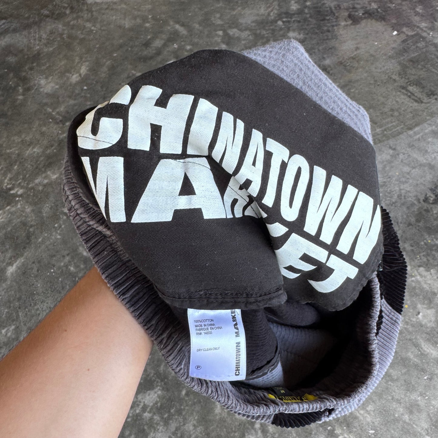 Chinatown Market Corduroy Pants Black