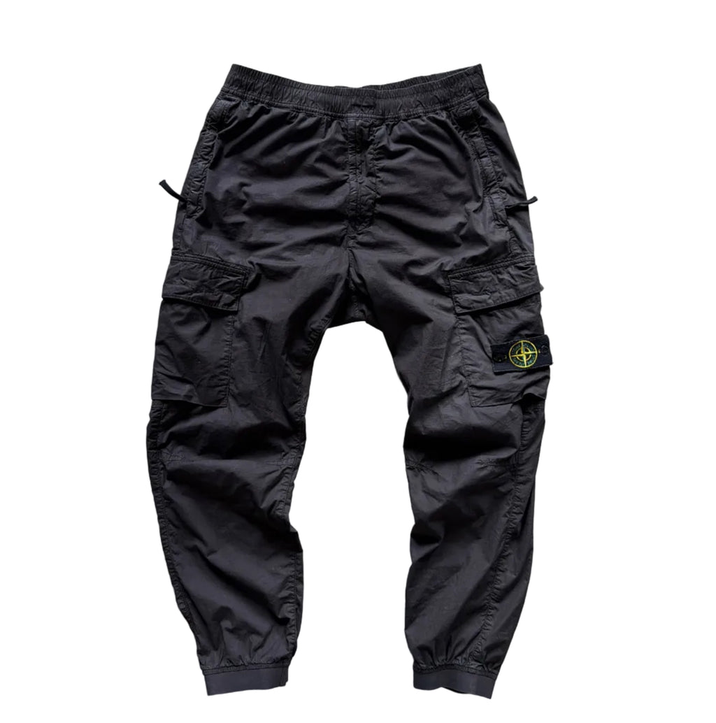 Stone Island Cargo Jogger Pants Black
