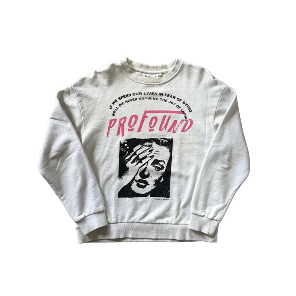 Profound One Eye Fear Of Dying Crewneck (M)