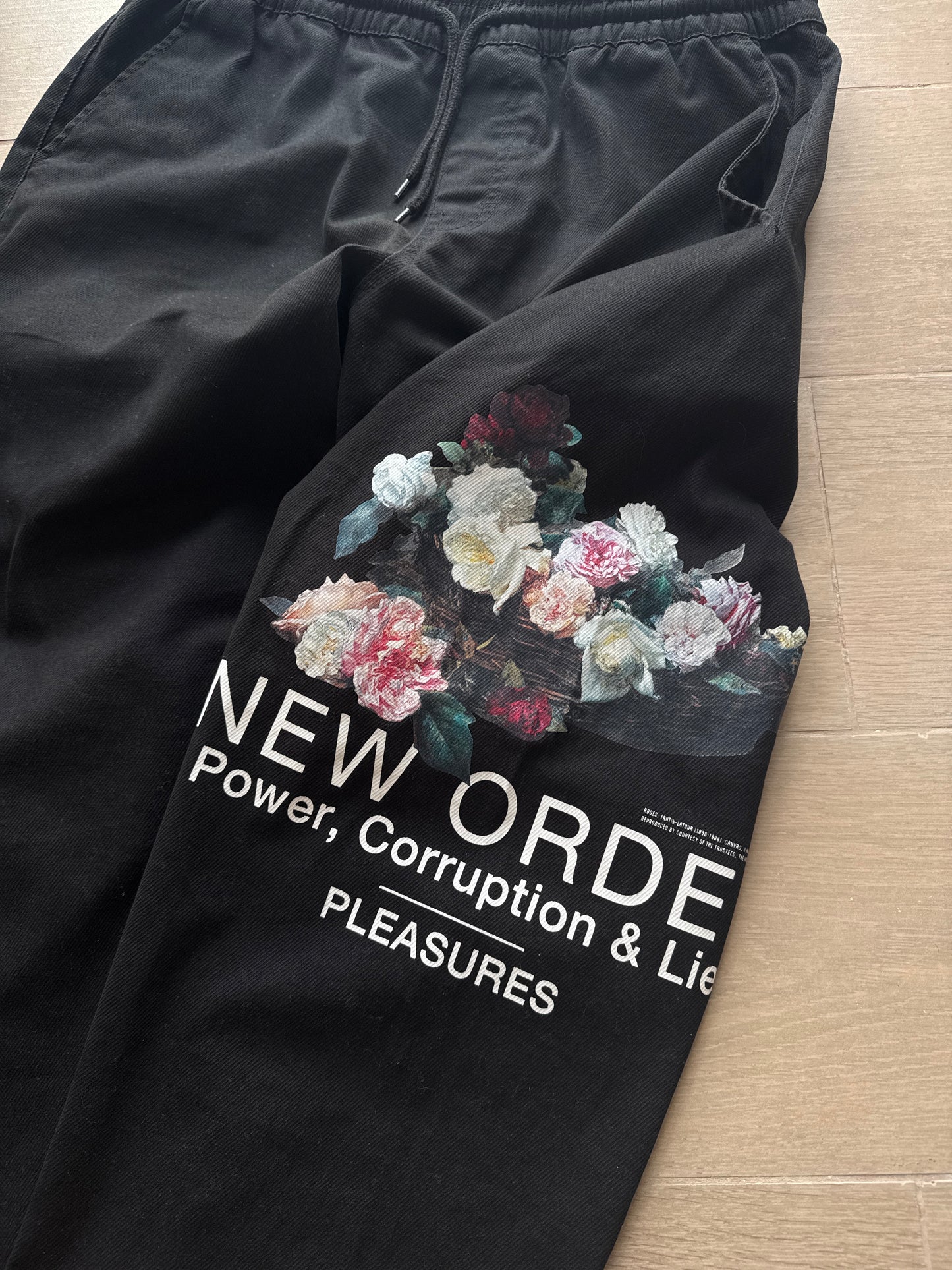 PLEASURES New Order Pants Black