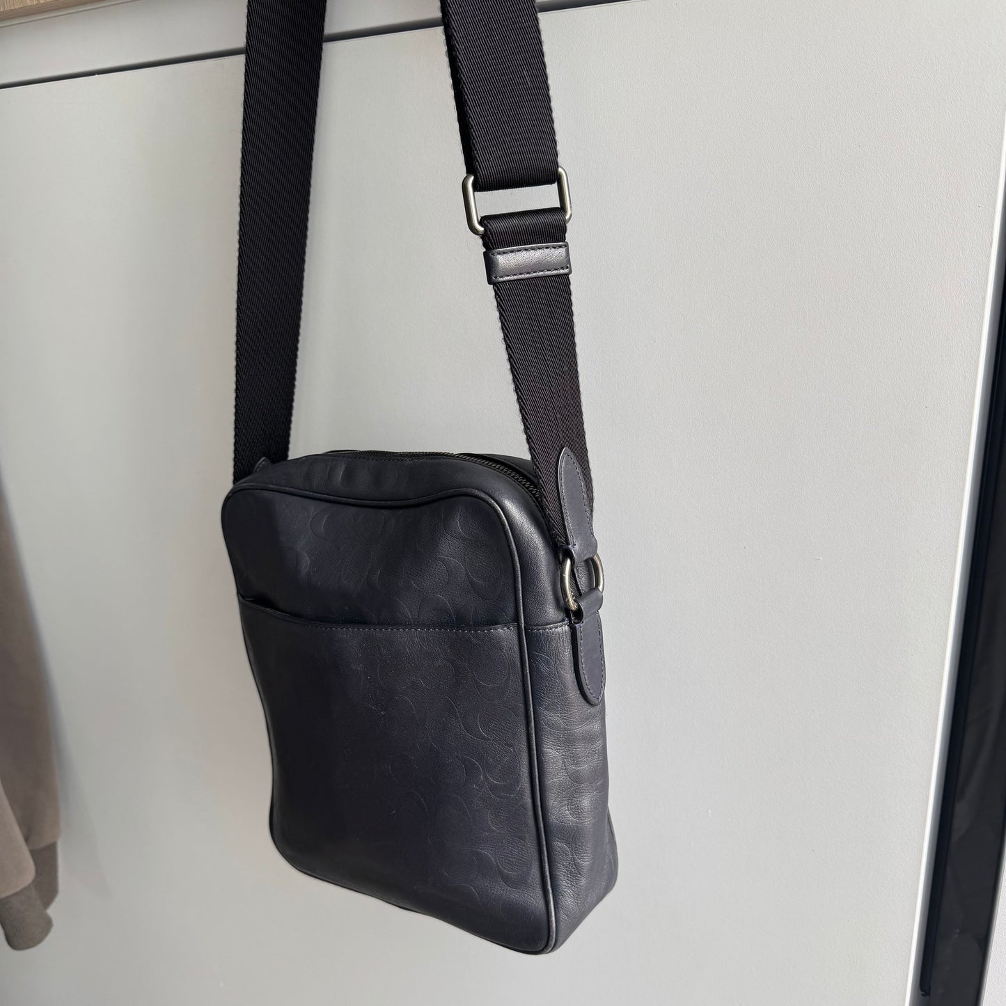 Coach Monogram Side Bag