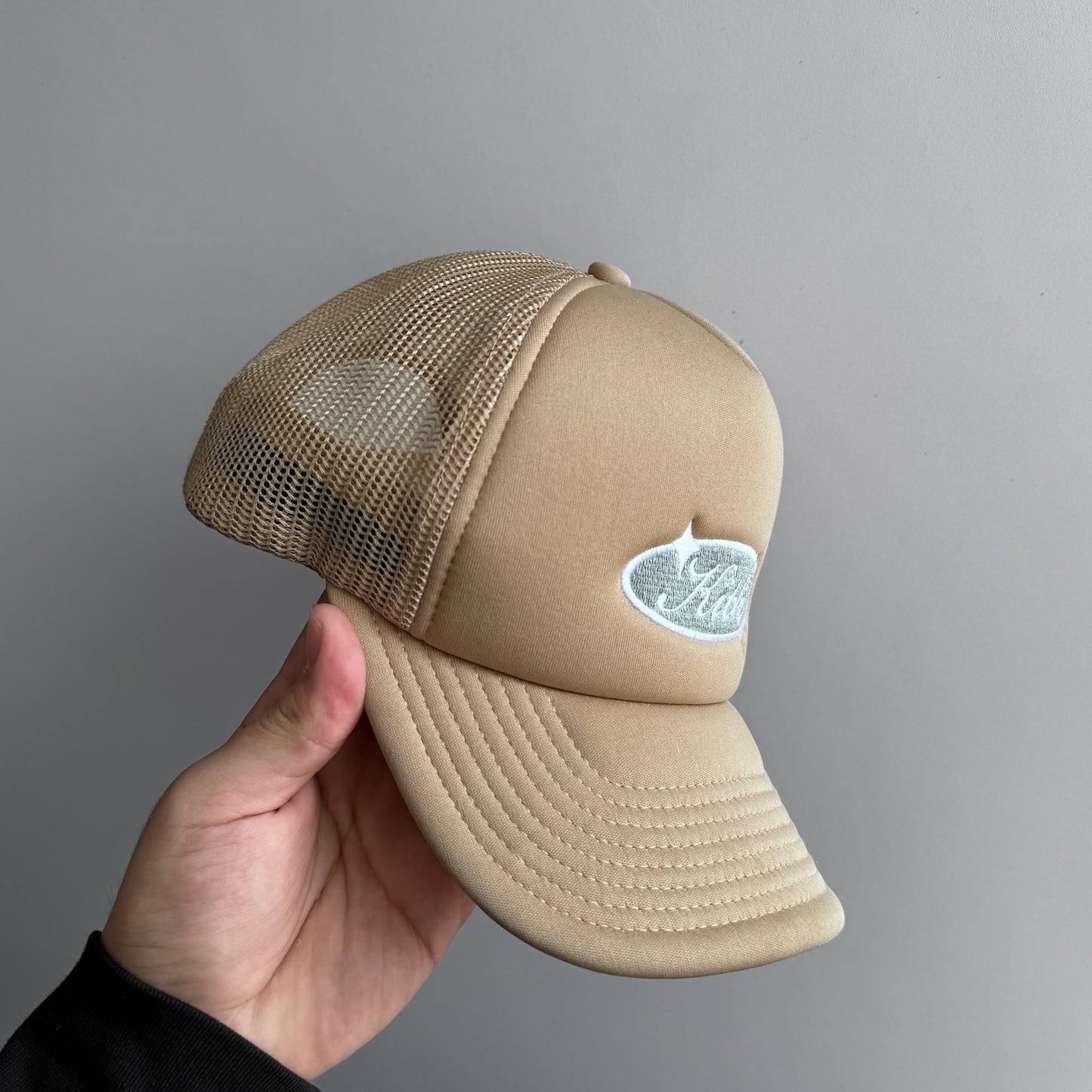 Kith Freeway Logo Poly Foam Nolan Trucker Hat
