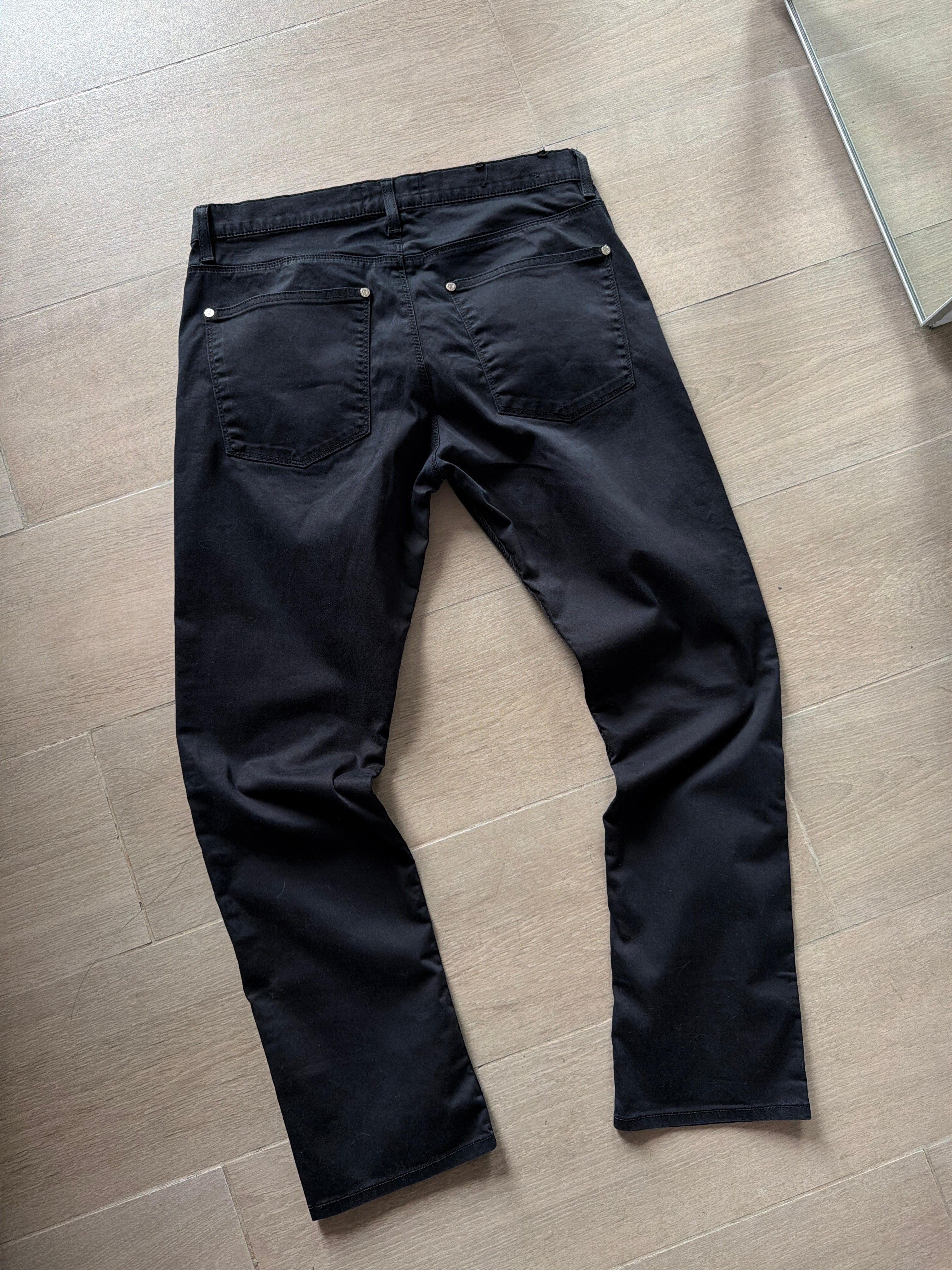 Acne Studios Max Satin Black Pants