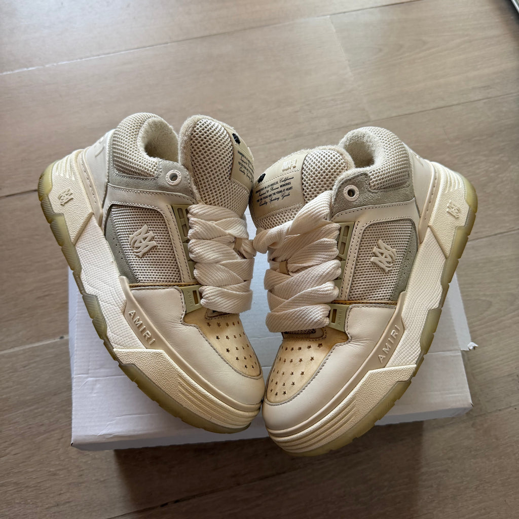 Amiri MA-1 White/Alabaster Sneakers (40EU)