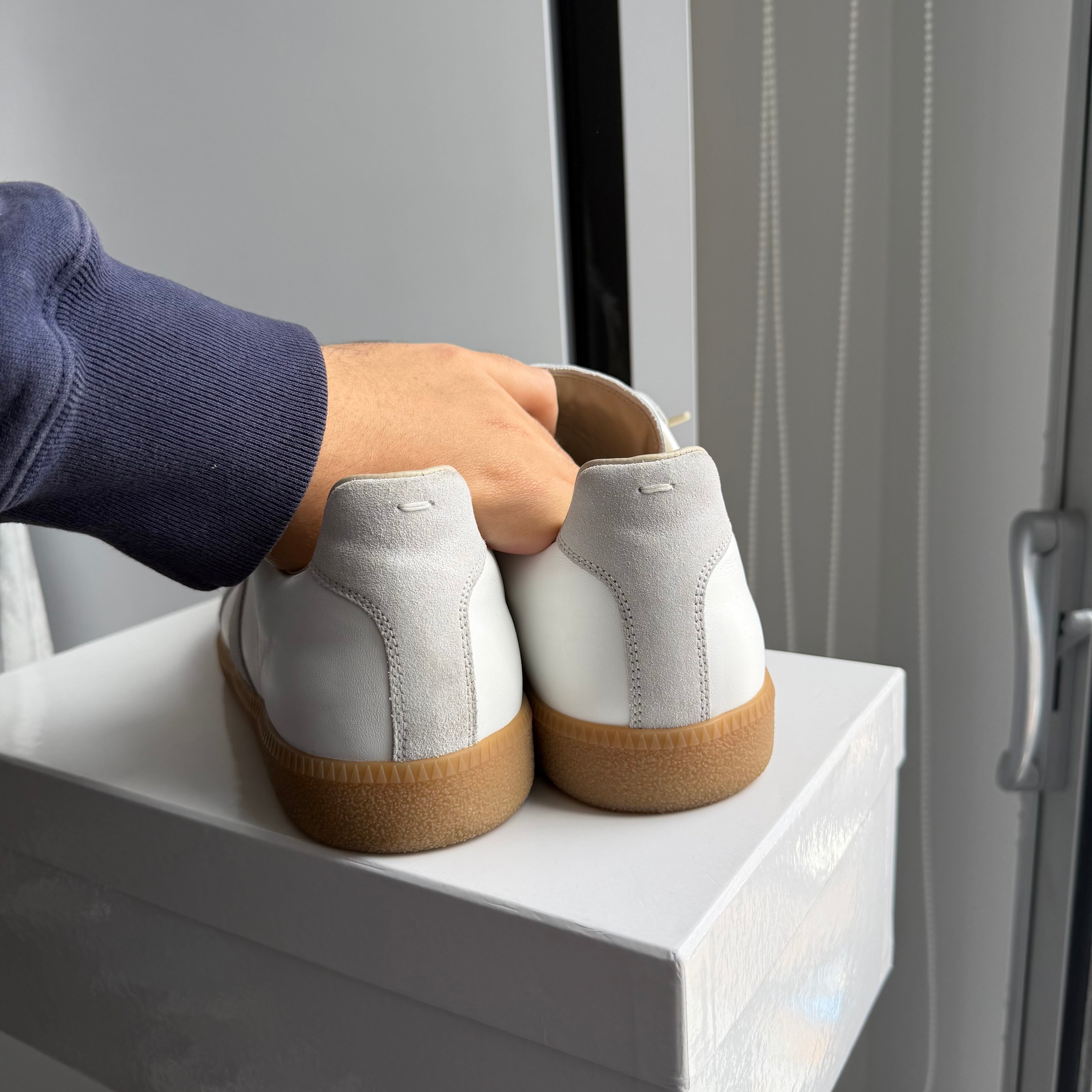 Maison Margiela Replica GAT Sneakers White/Gum