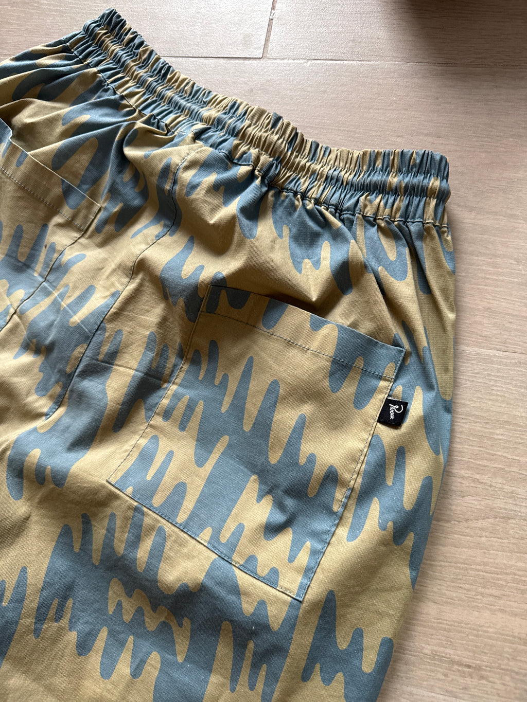 By Parra Tremor Pattern Pants Khaki