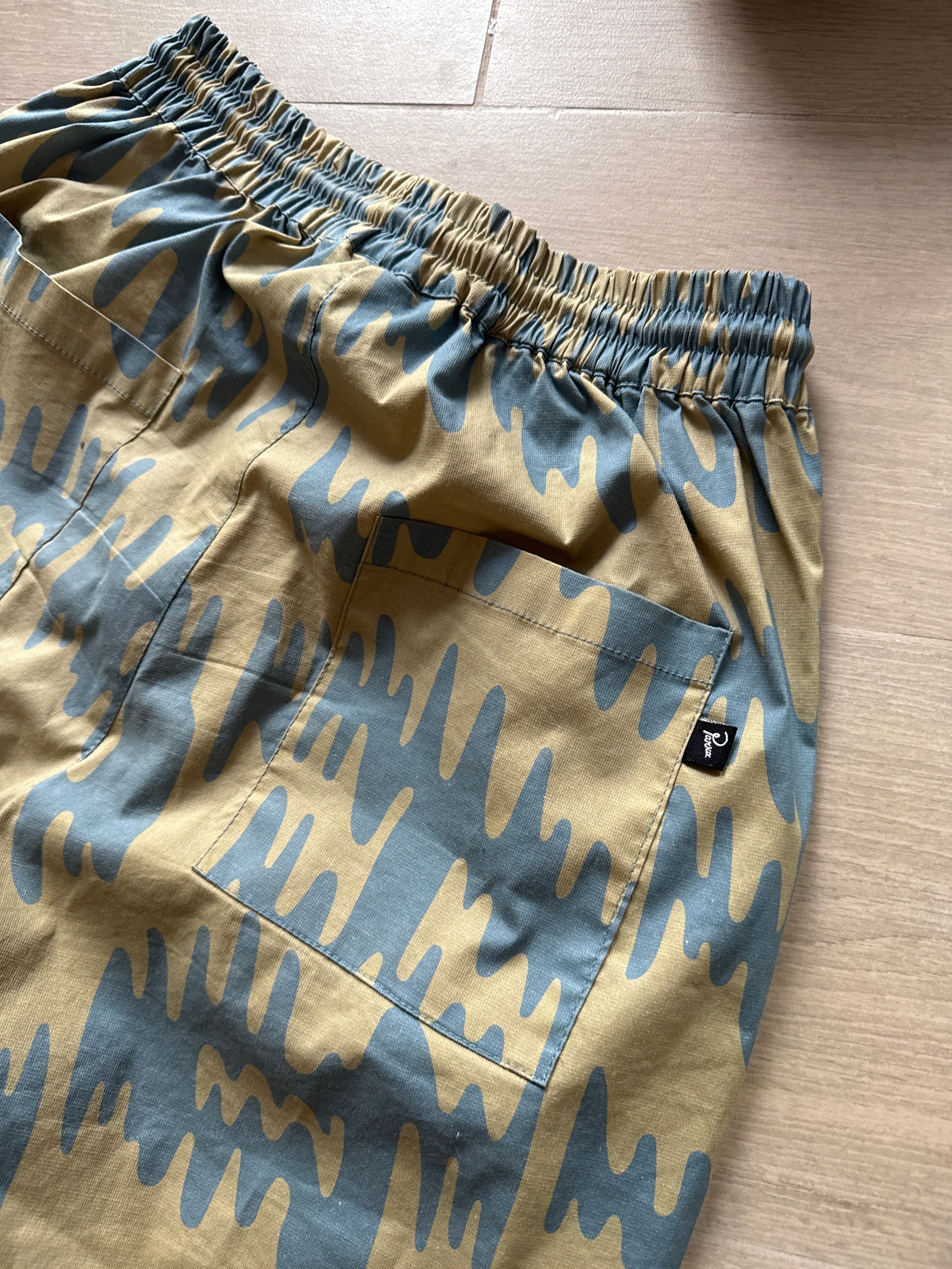 By Parra Tremor Pattern Pants Khaki