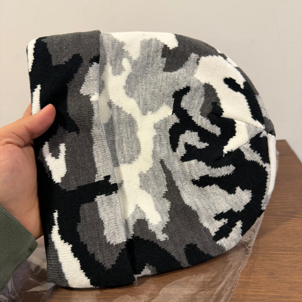 Warren Lotas Bat Logo Camo Beanie