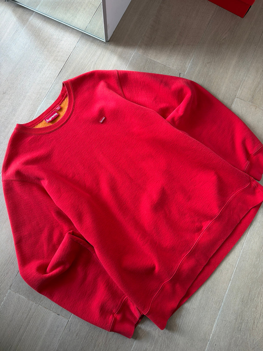 Supreme Mini Bogo Crewneck Red
