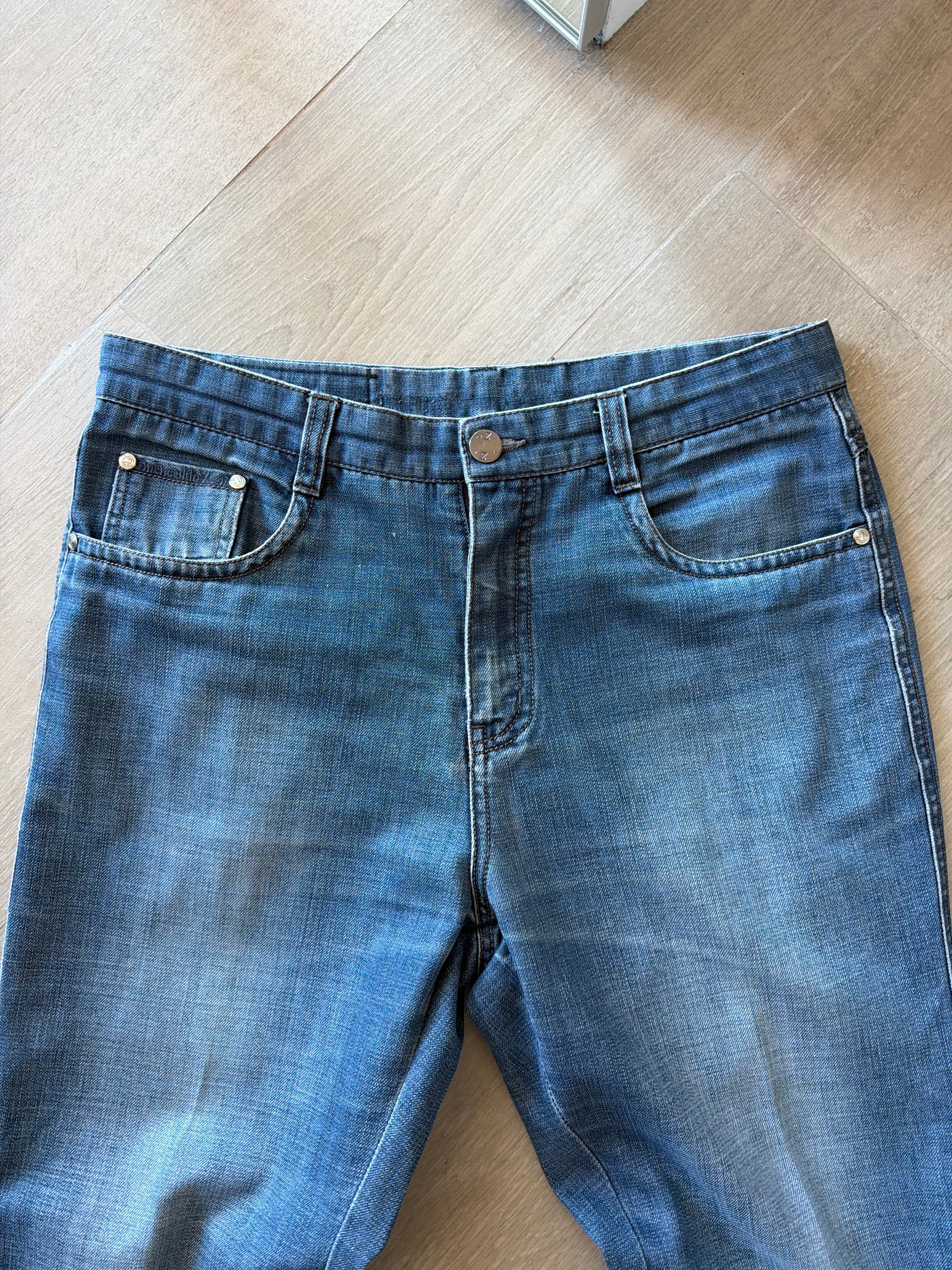 Ermenegildo Zegna Classic Fit Bootcut Jeans